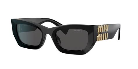 miu miu 09ws black|Miu Miu MU 09WS Runway XL (53 .